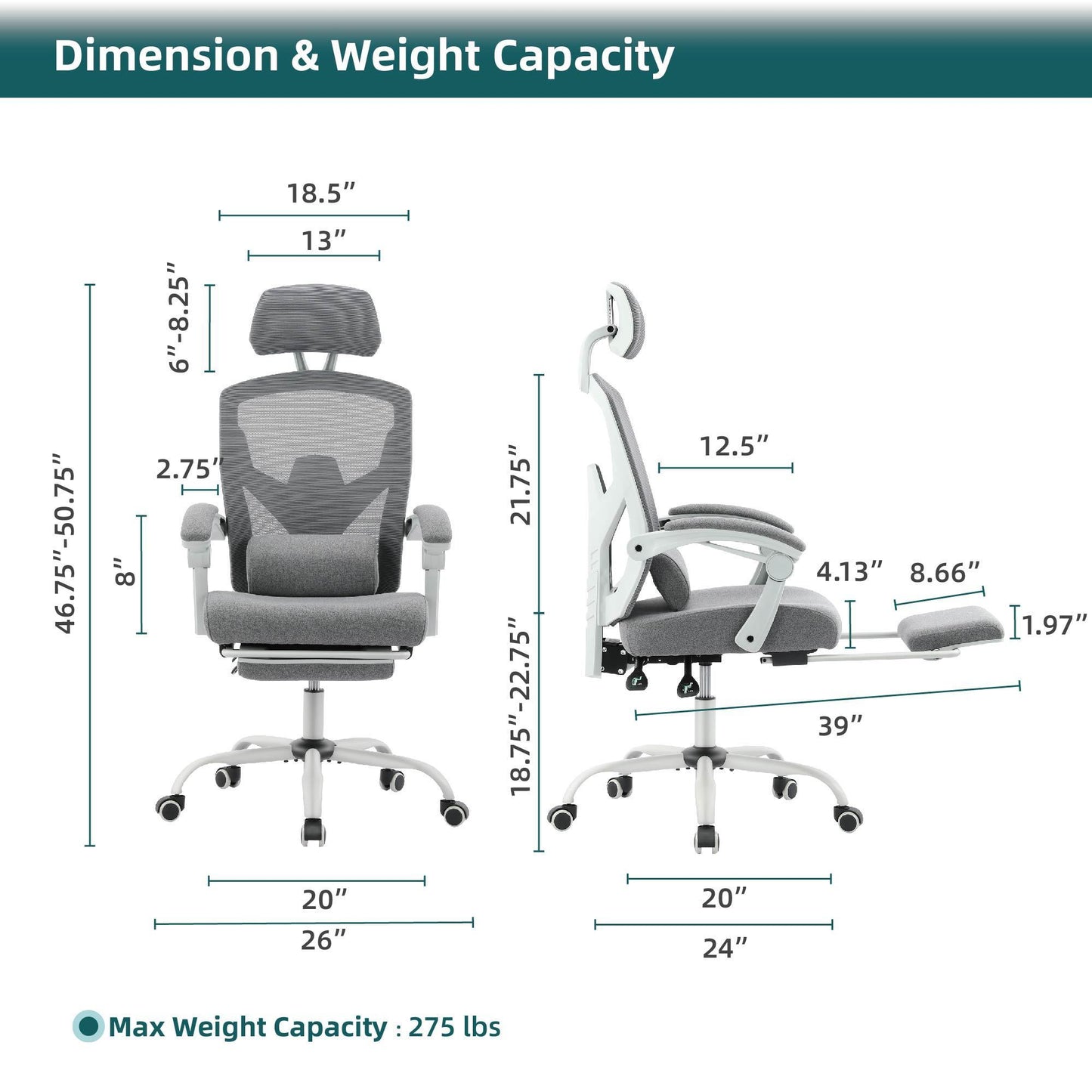 Computer Ergonomic Office Chair Lumbar Support Pillow