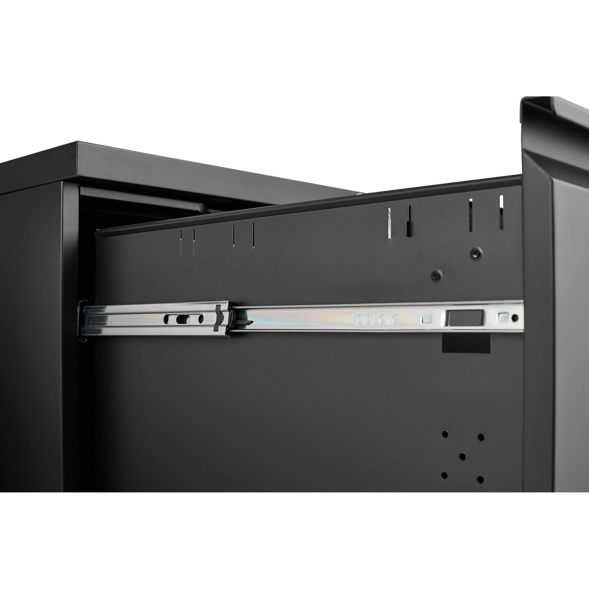 2 Drawer File Cabinet with Lock