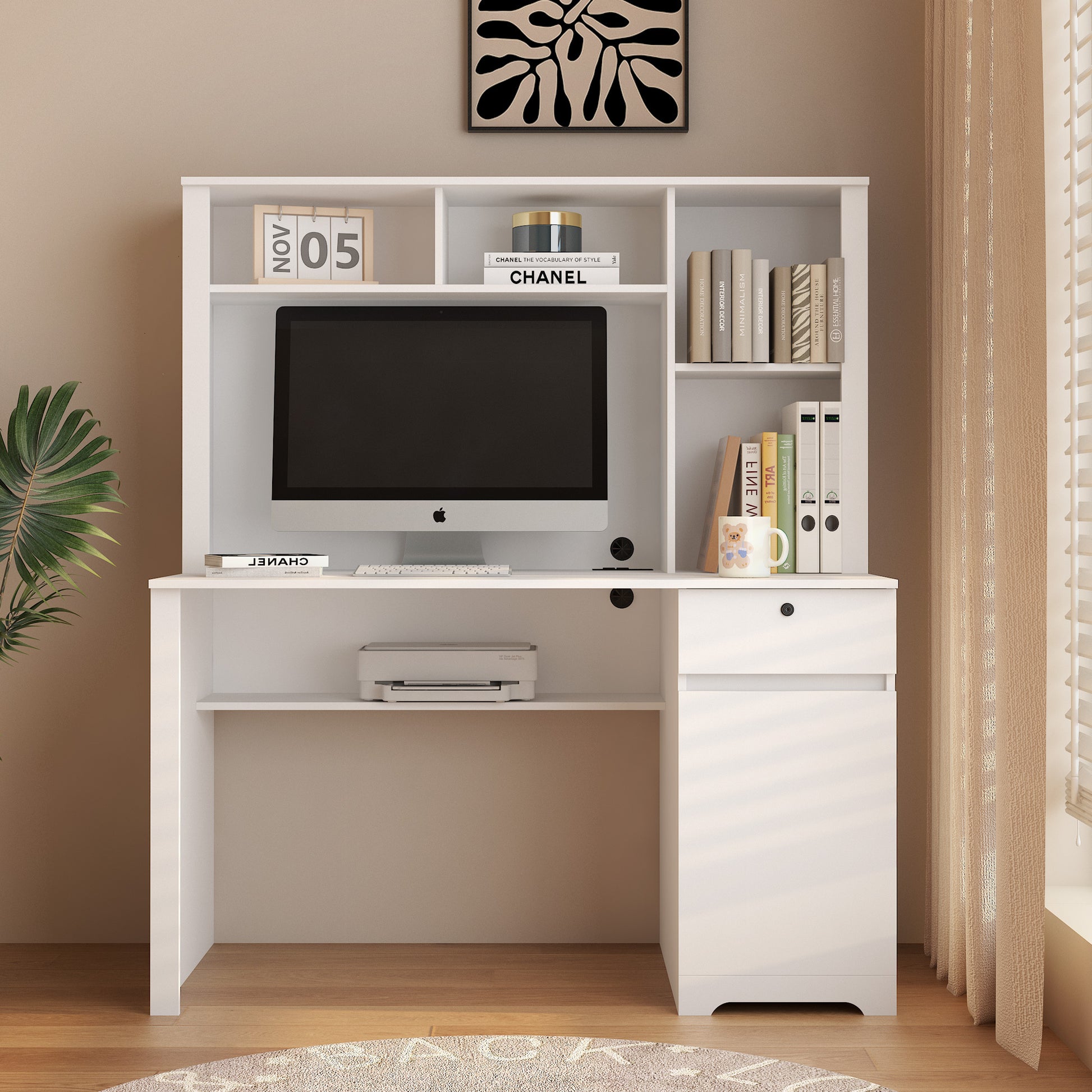 Computer Desk Executive Desk Office Desk with Drawers
