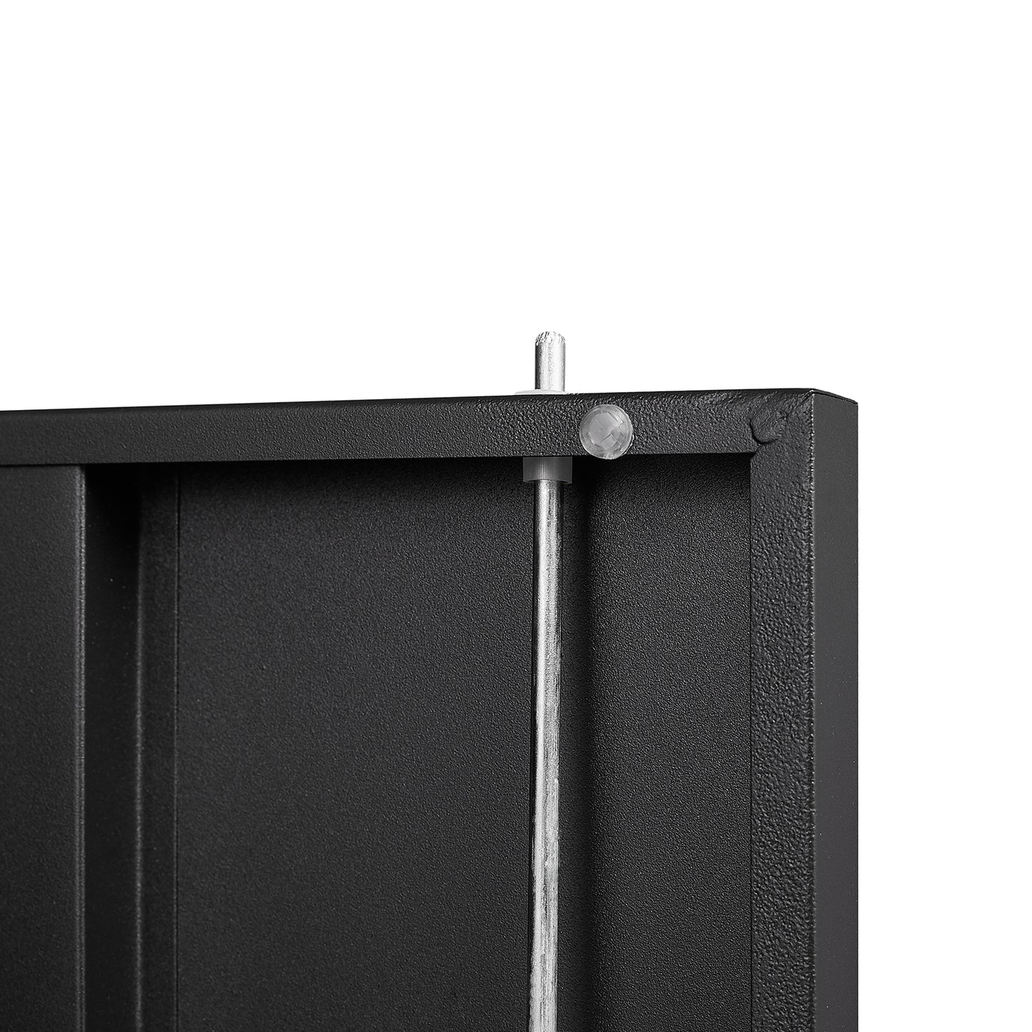 Metal Storage Cabinet with Locking Doors and Adjustable Shelf