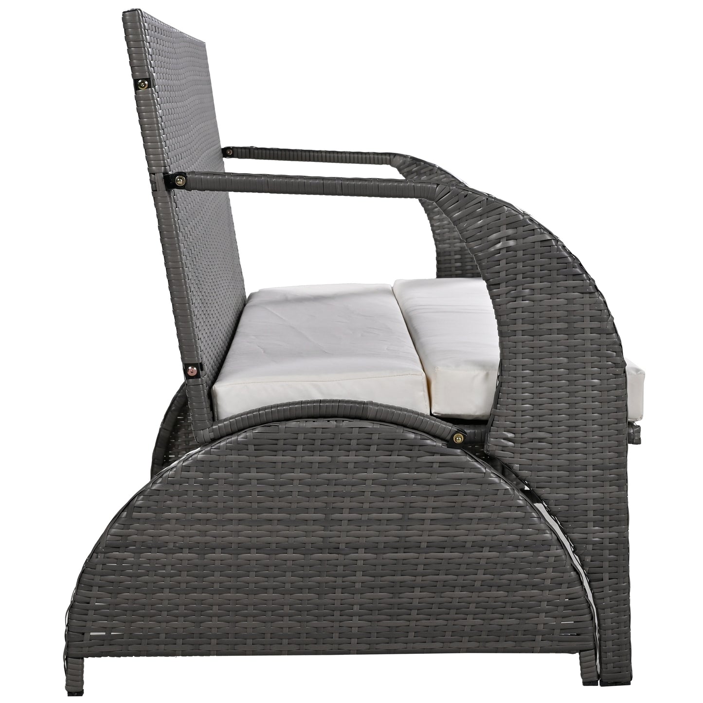 Outdoor Loveseat and Convertible to four seats and a table