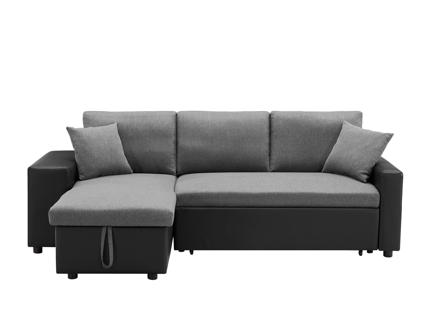 Artemax Linen Reversible Sleeper Sectional