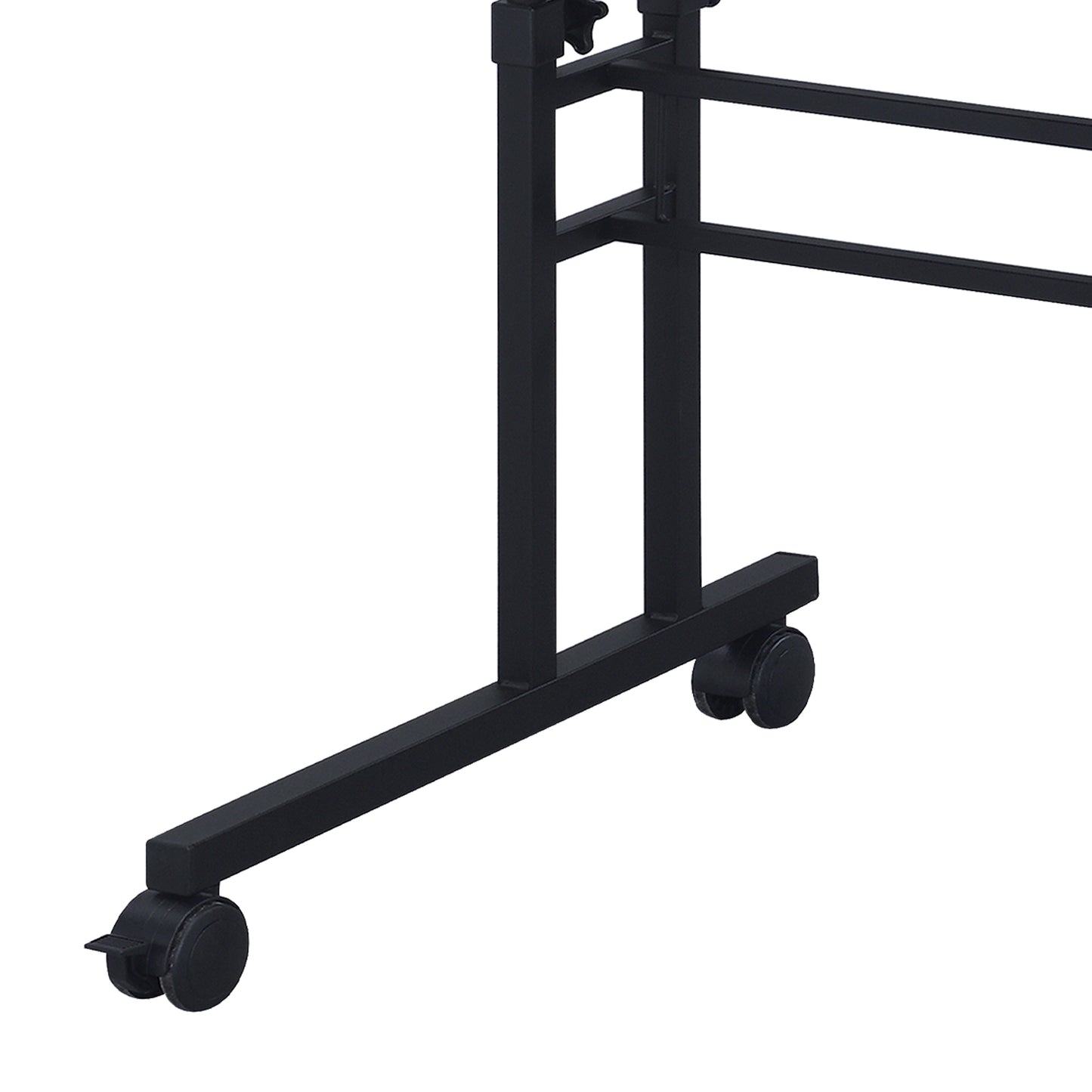 Techni Mobili Rolling Desk with Height Adjustable, Moveable Shelf