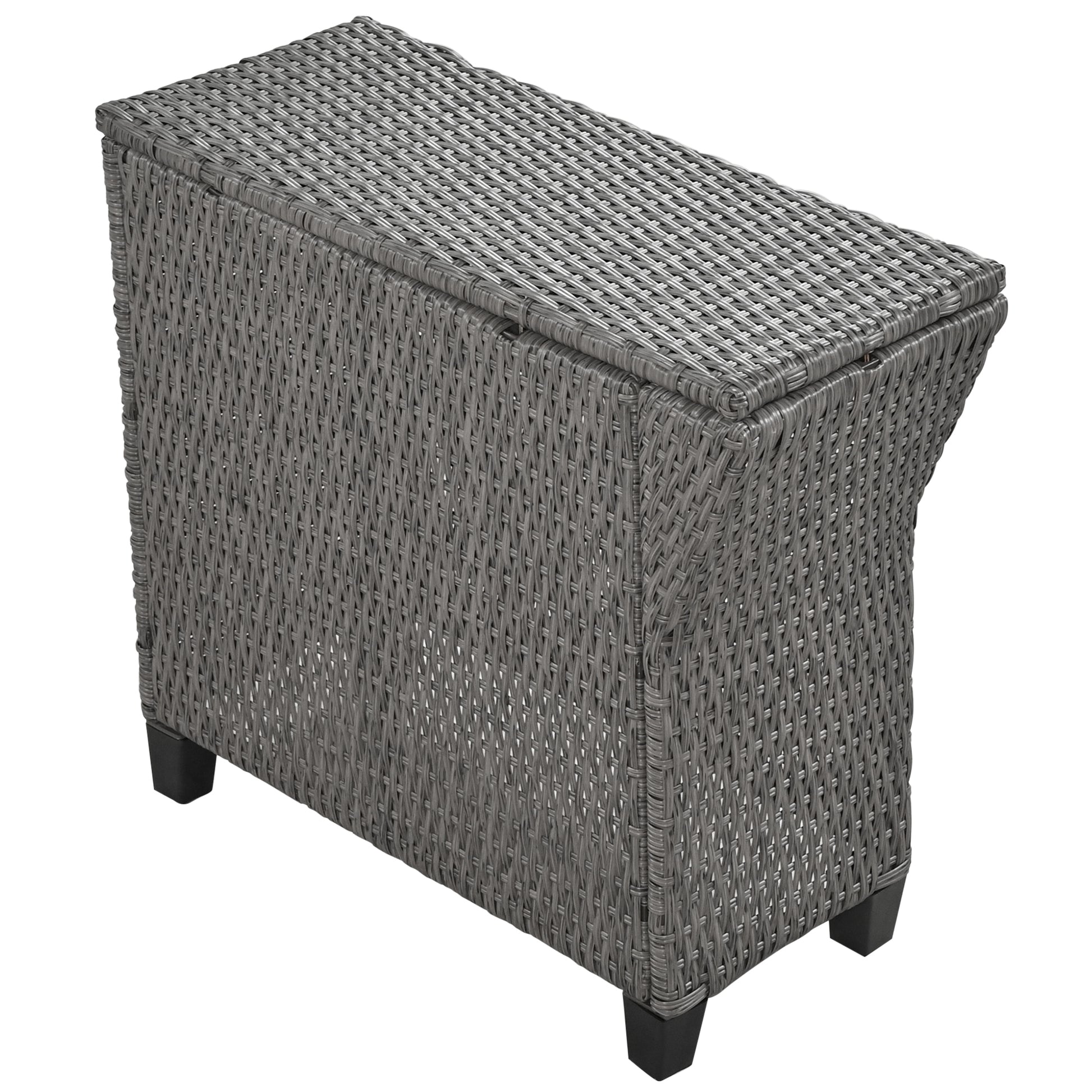 U_Style 6 - Person Fan-shaped Rattan Suit, Table,