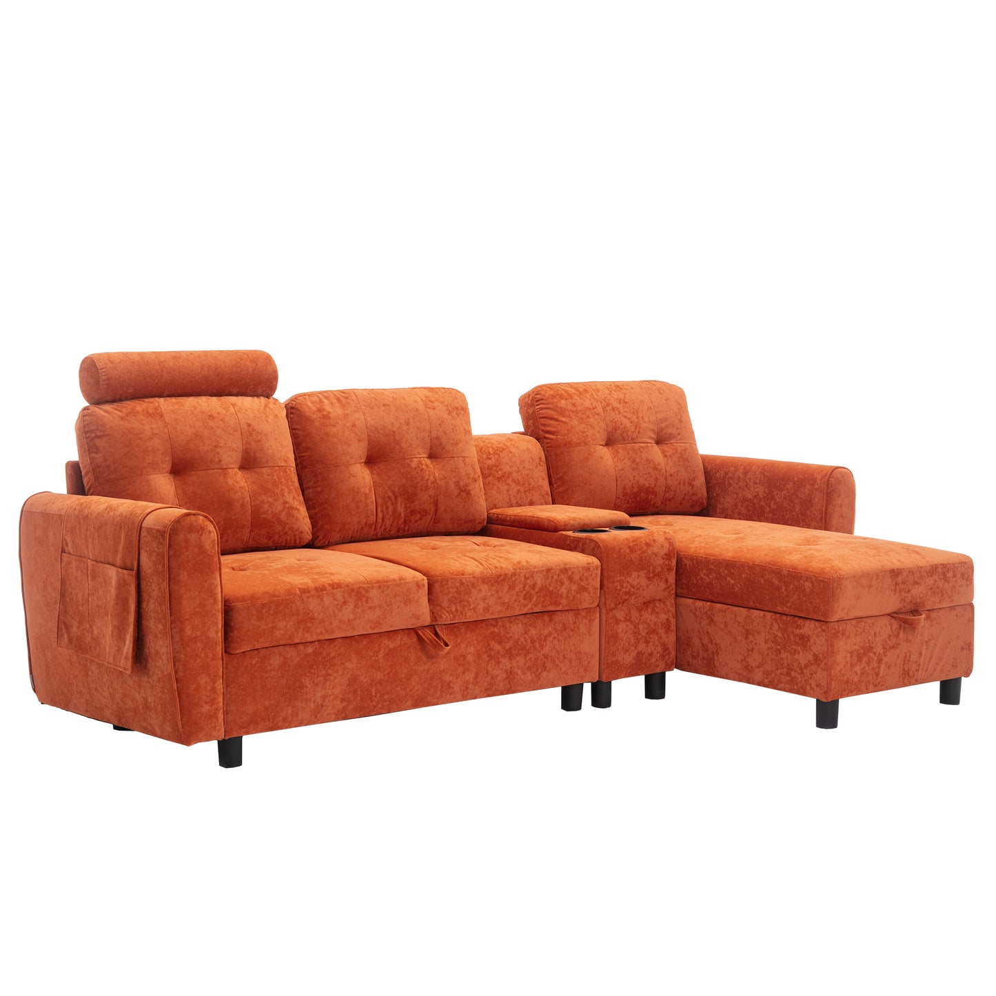 Serene storage sofa / Cozy living room sectional