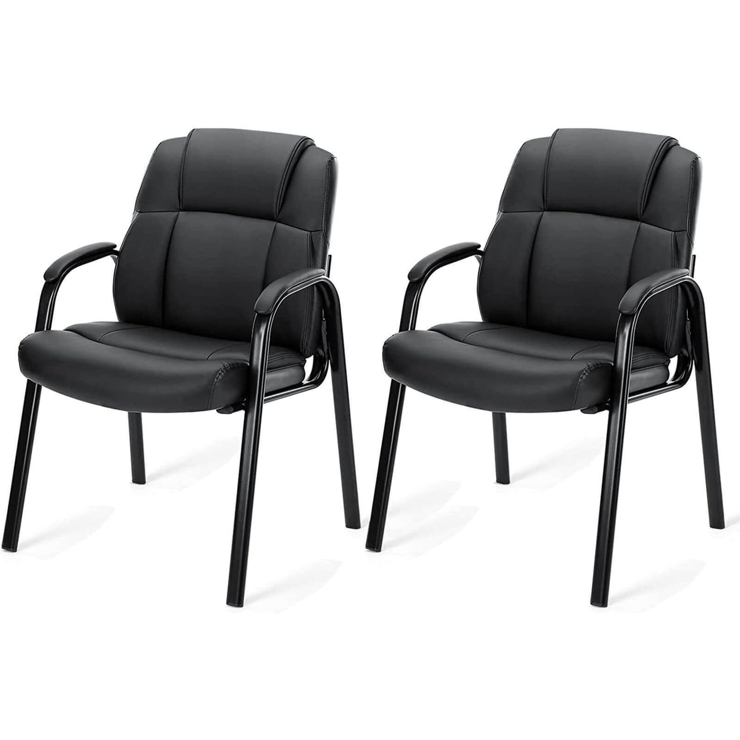 Leather Conference Room Chairs Padded Arms