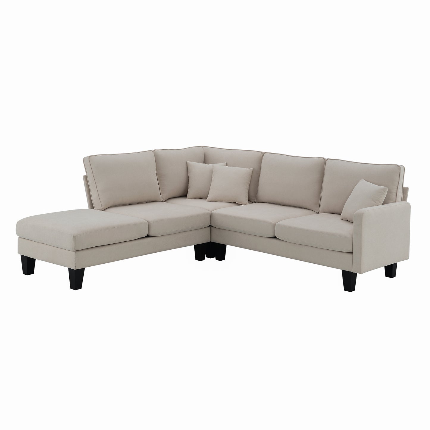 Sectional Sofa, 5-Seat Set, Chaise Lounge, Living Room,