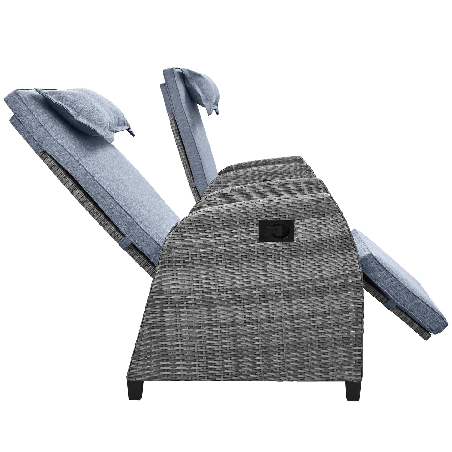 Outdoor Two-person Combination, Coffee Table, Adjustable