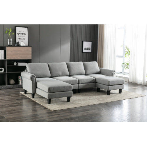 COOLMORE Accent Living Room Sofa Sectional