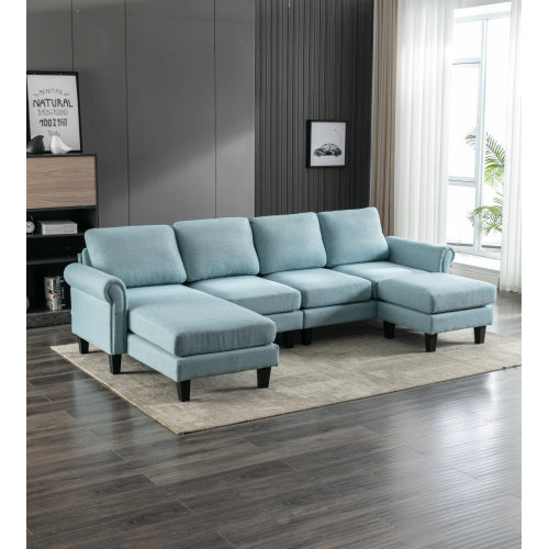 COOLMORE Accent Living Room Sofa Sectional