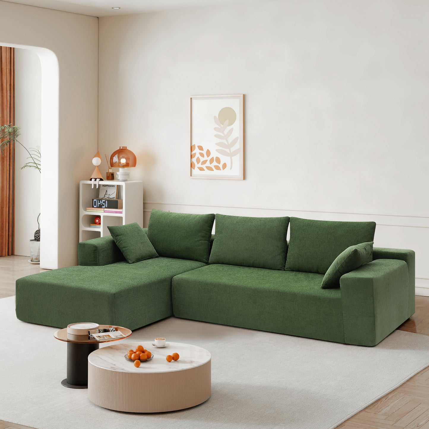 Sectional Sleeper, Living Room, 2 PC, L-Shape