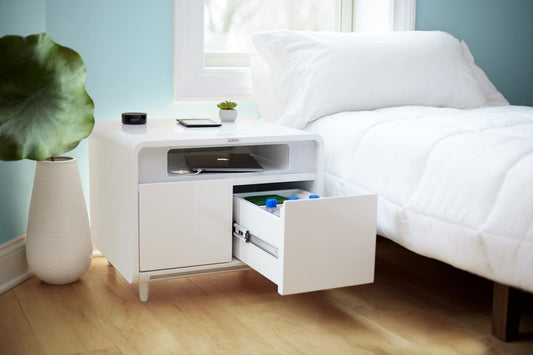 Elevate Your Bedroom with a Touch of Innovation: Introducing the Superflex Smart Bedside Table