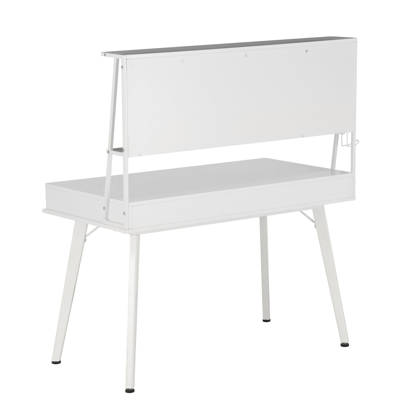 Mobili Study Computer Desk with Storage & Magnetic Dry Erase