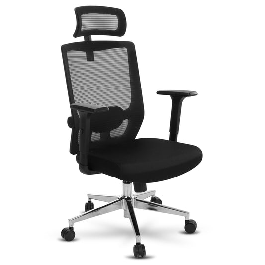 Ergonomic Office Chair, Adjustable Headrest, Lumbar Support,