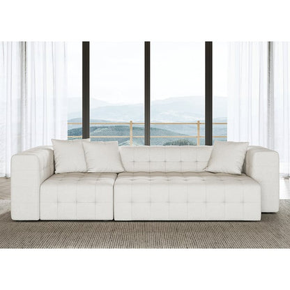 Full Convertible Power Sleeper Sectional Sofa, 3 Pillows