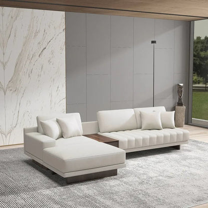 Modular Sectional Sofa Chaise with Ottoman