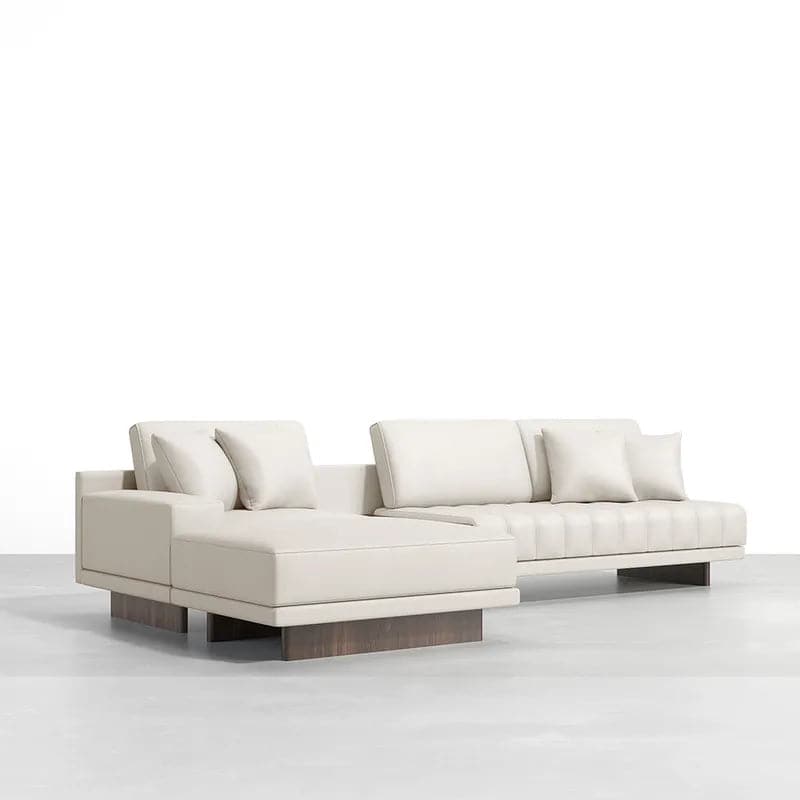 Modular Sectional Sofa Chaise with Ottoman