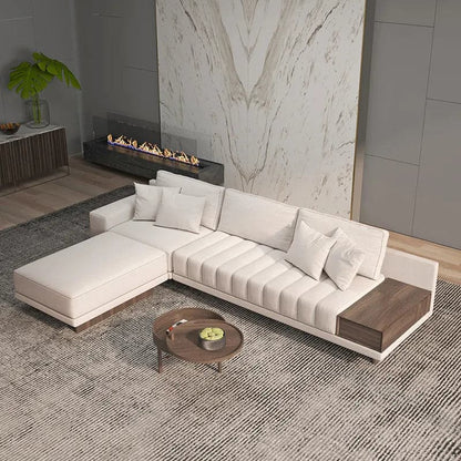 Modular Sectional Sofa with Chaise & Ottoman