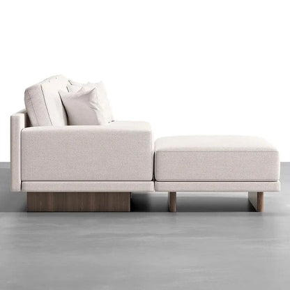 Modular Sectional Sofa with Chaise & Ottoman