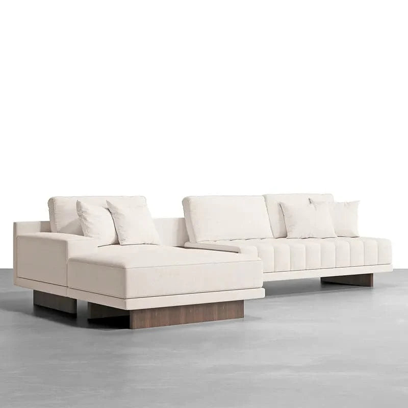 Modular Sectional Sofa with Chaise & Ottoman