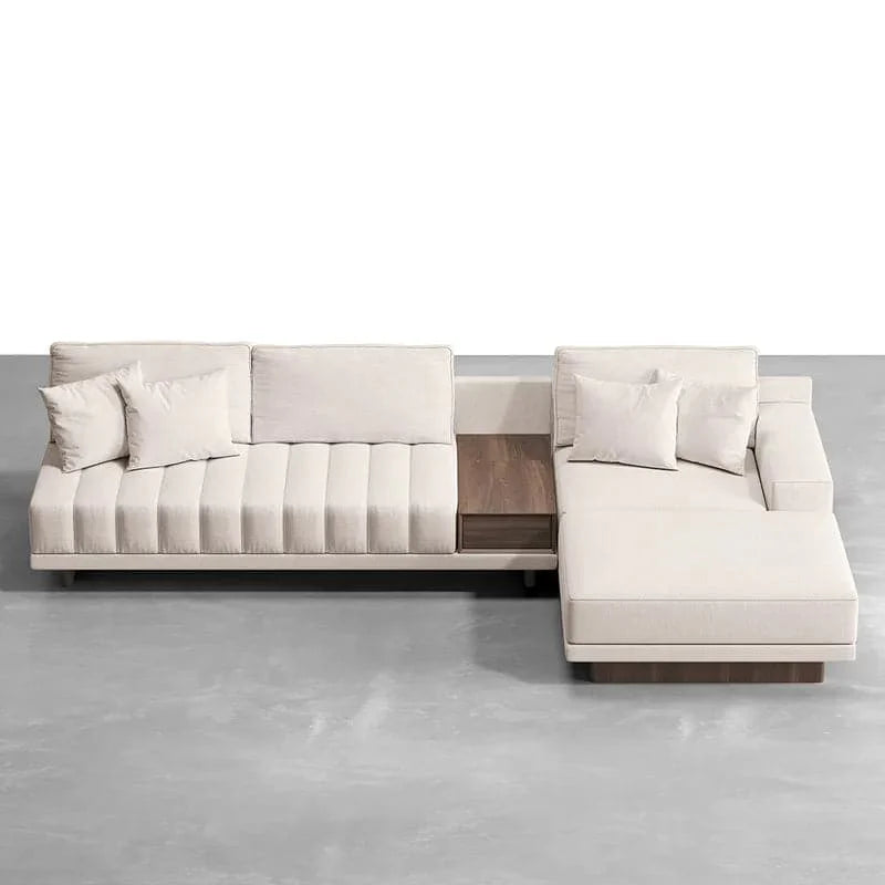 Modular Sectional Sofa with Chaise & Ottoman