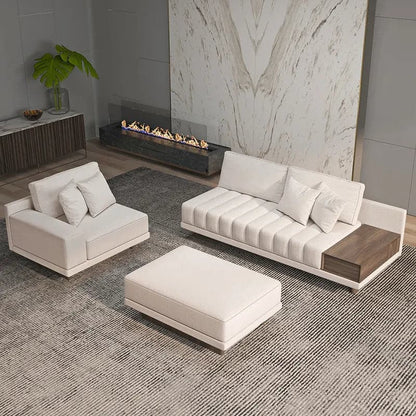 Modular Sectional Sofa with Chaise & Ottoman