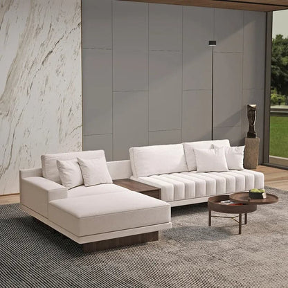 Modular Sectional Sofa with Chaise & Ottoman