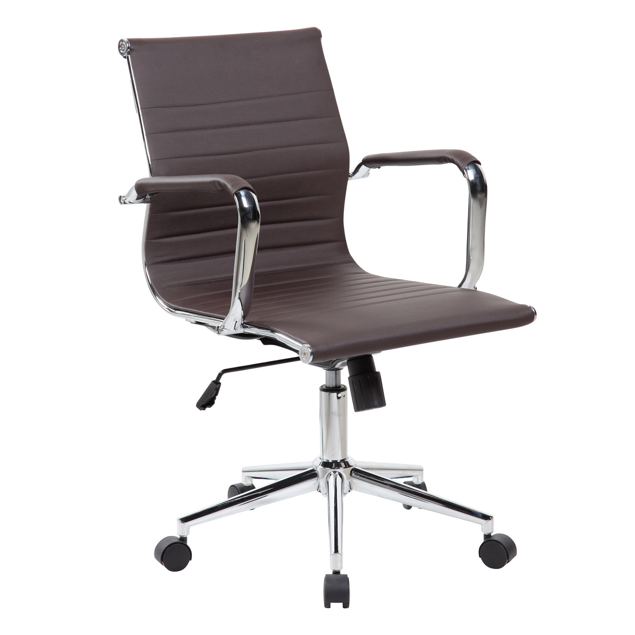 Techni Mobili Modern Medium Back Executive Office Chair