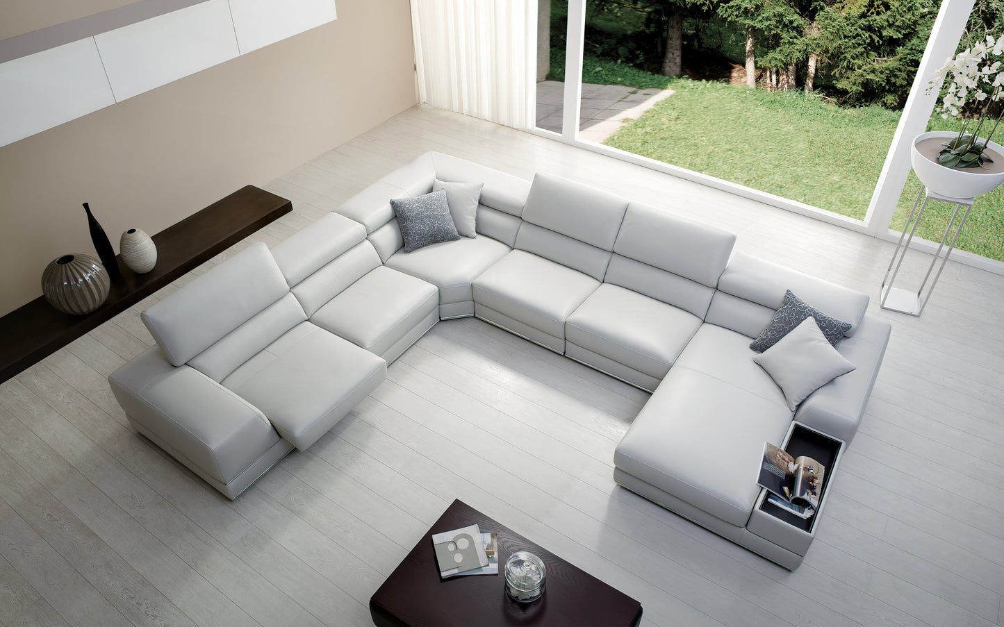 Modular Recliner Sectional Couch
