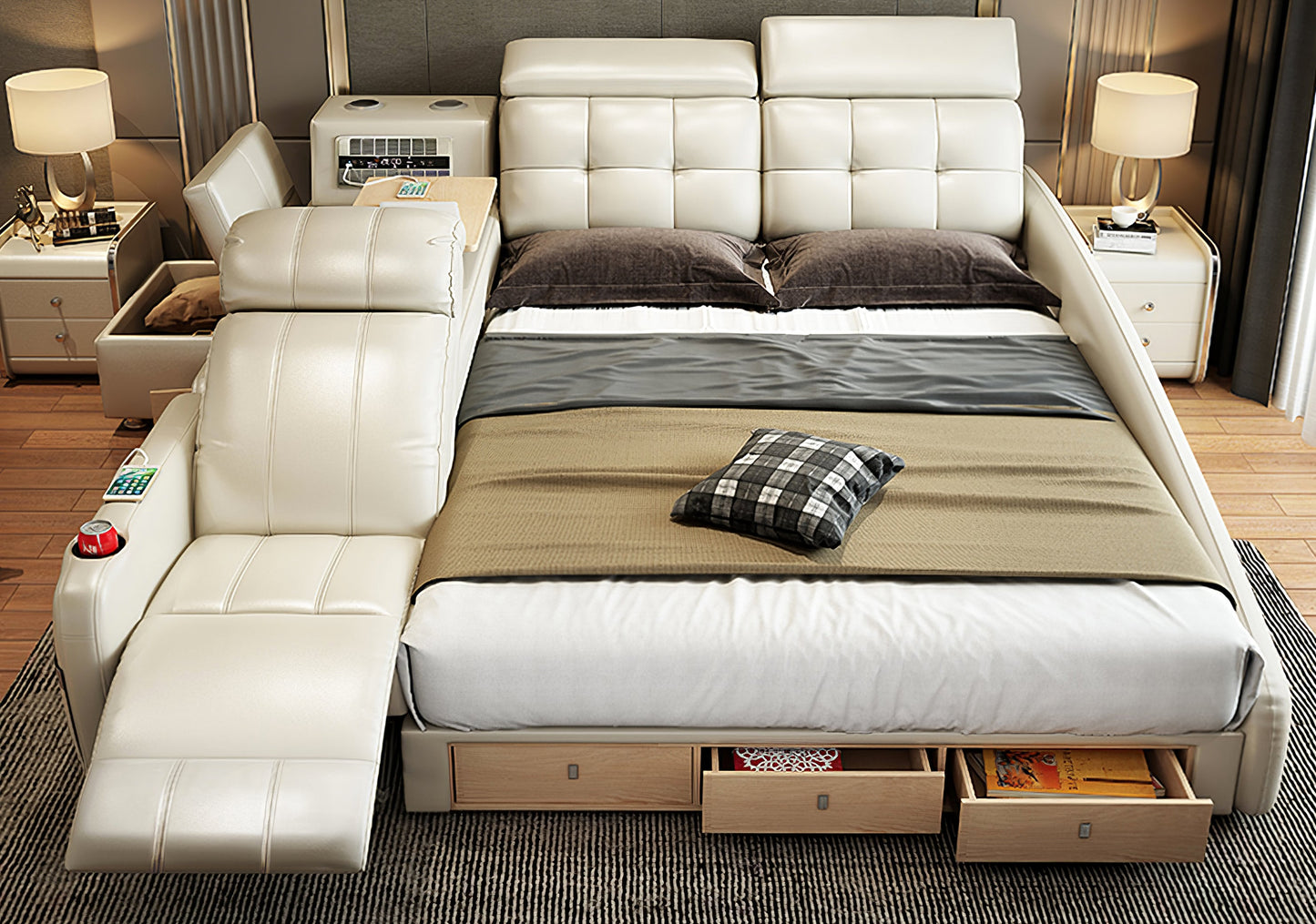 Multifunctional Smart Bed | Futuristic Furniture