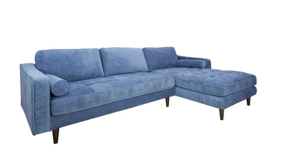 ANDERSON RAF SECTIONAL - DENIM BLUE