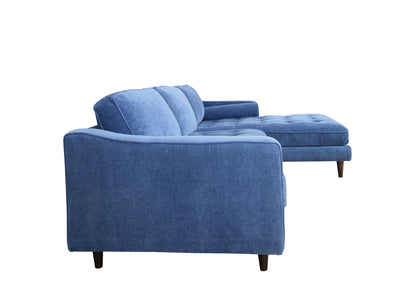 ANDERSON RAF SECTIONAL - DENIM BLUE