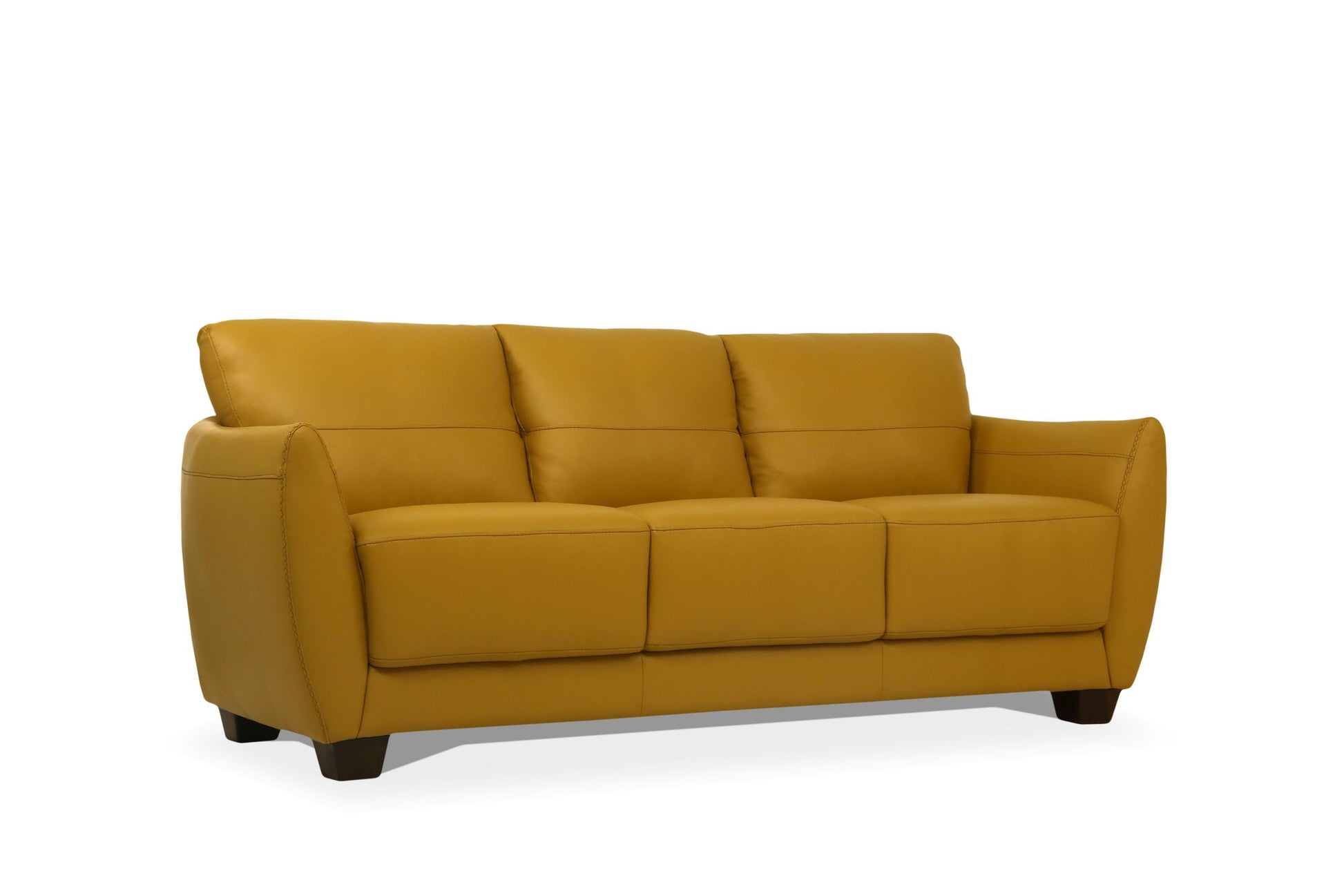 Valeria Sofa, Mustard Leather