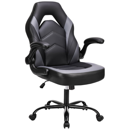 Gaming Chair Leather Computer Chair Ergonomic Lumbar Support