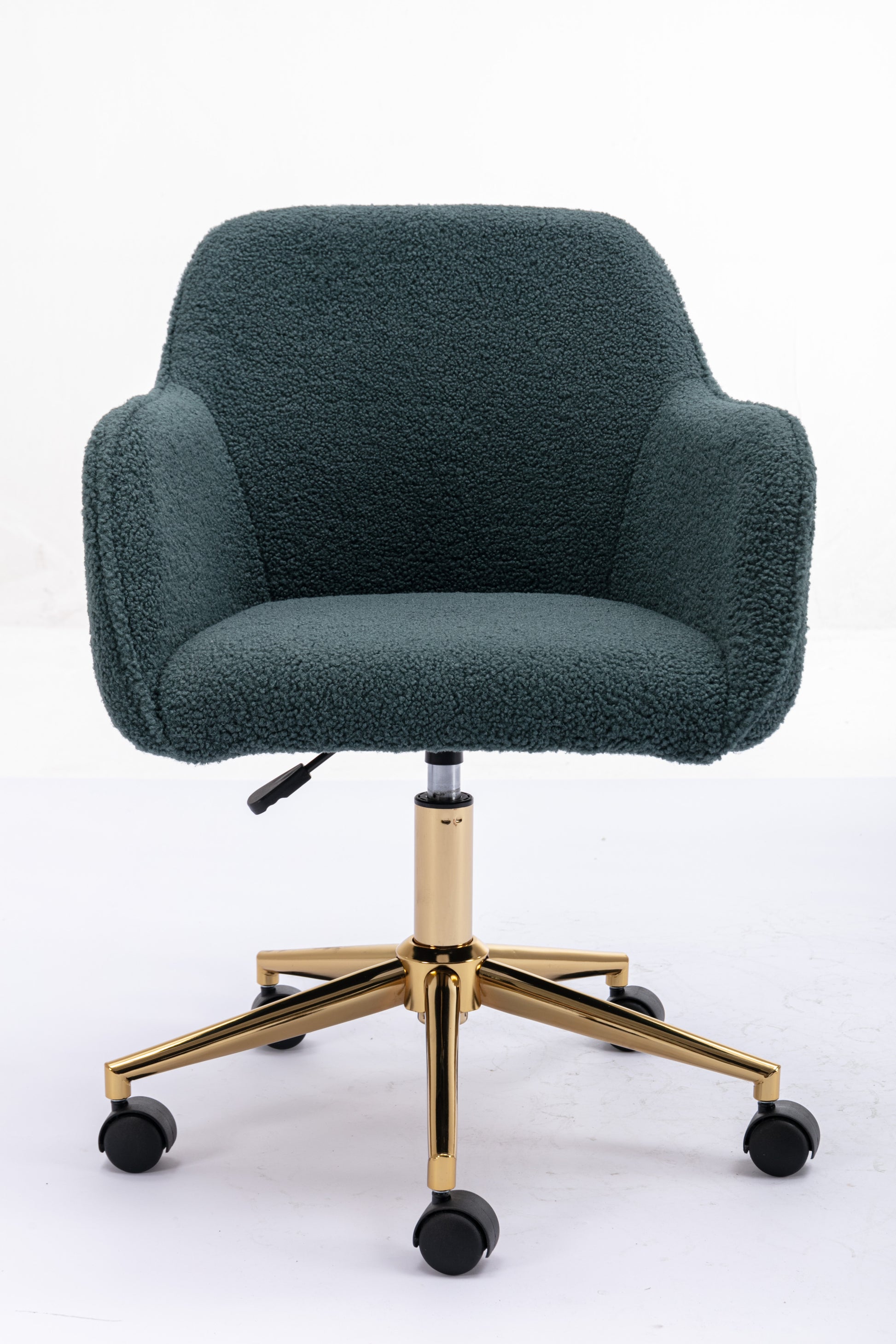 Home Office Chair With Gold Metal Legs