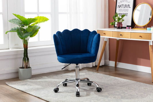 Modern Leisure office Chair Blue