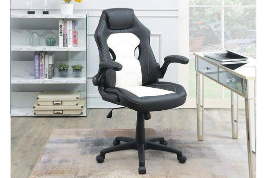 Relax Gaming Office Chair Work Black And White Color