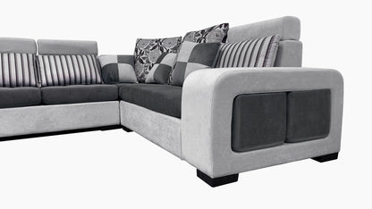 Modular Tufted Sectional With Chaise