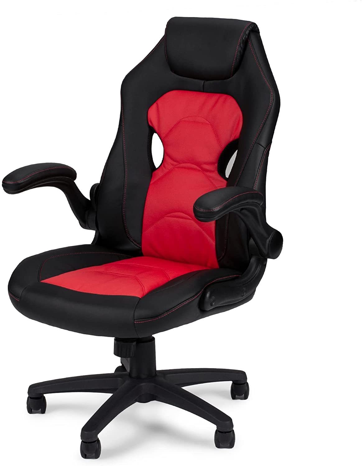 Office Chair Relax Gaming Office Chair Work Black And Red Color