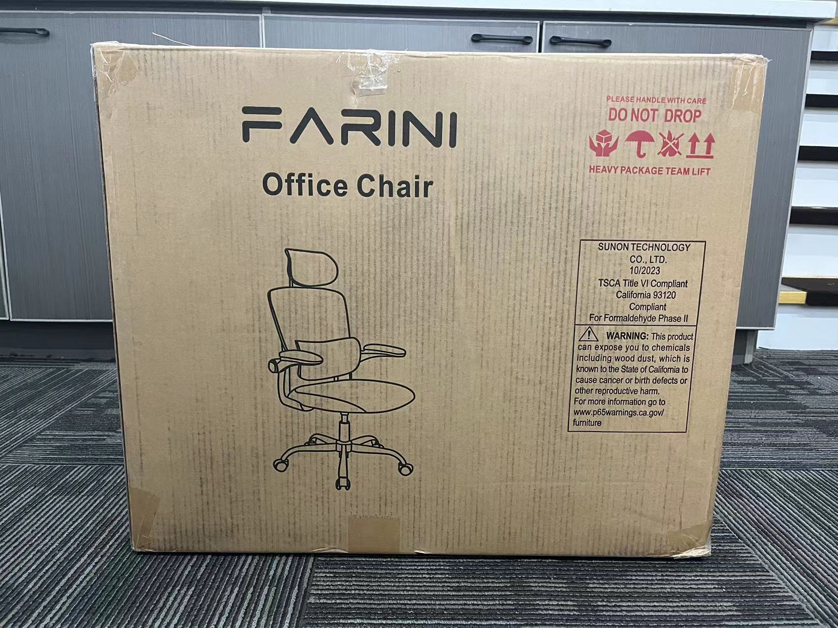 Ergonomic Mesh Office Chair with 3D Adjustable Lumbar Support