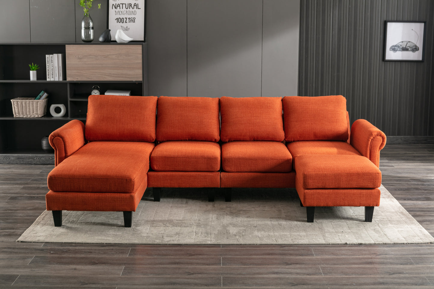 COOLMORE Accent sofa sectional Living room