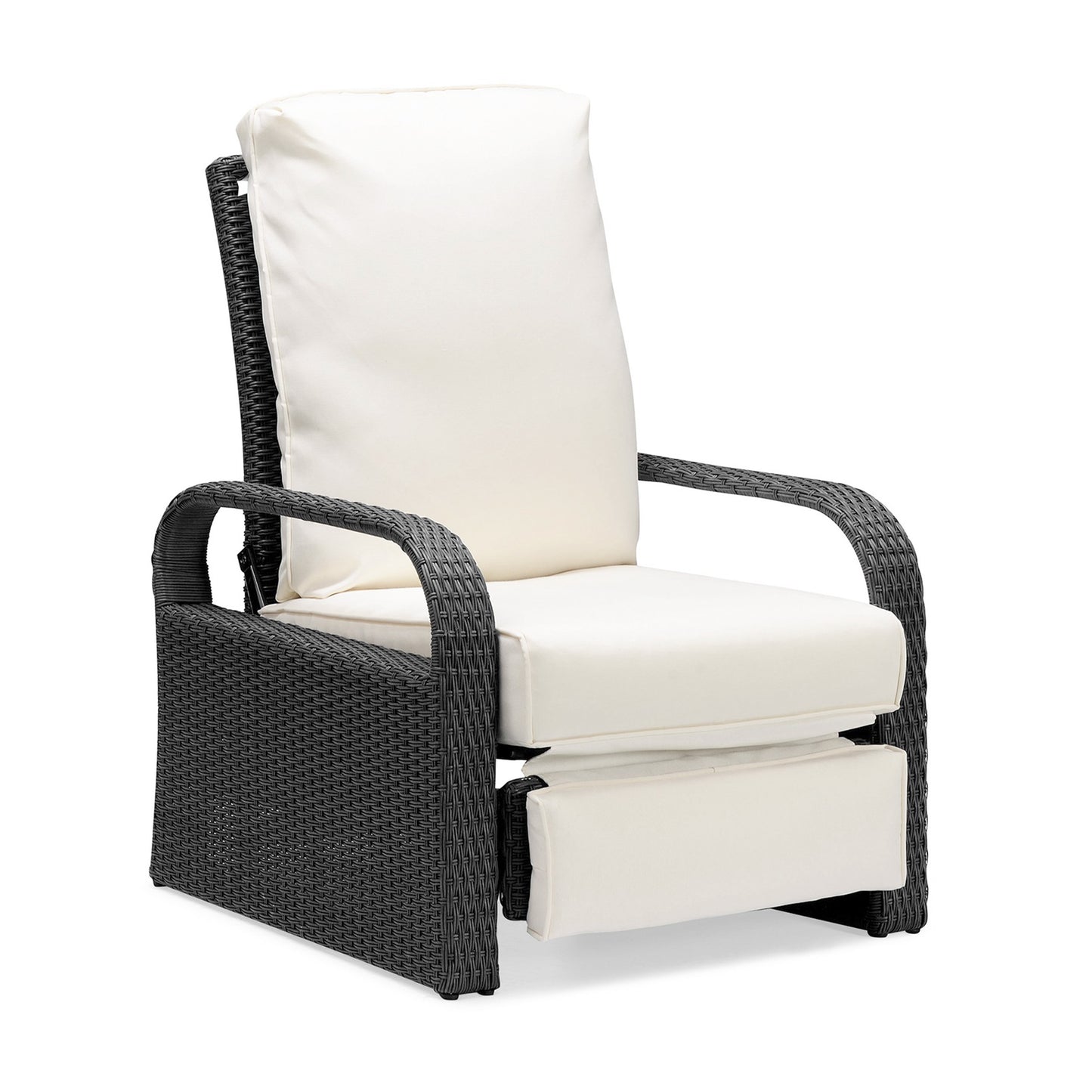 Outdoor Garden Recliner, Automatic Adjustable All Weather