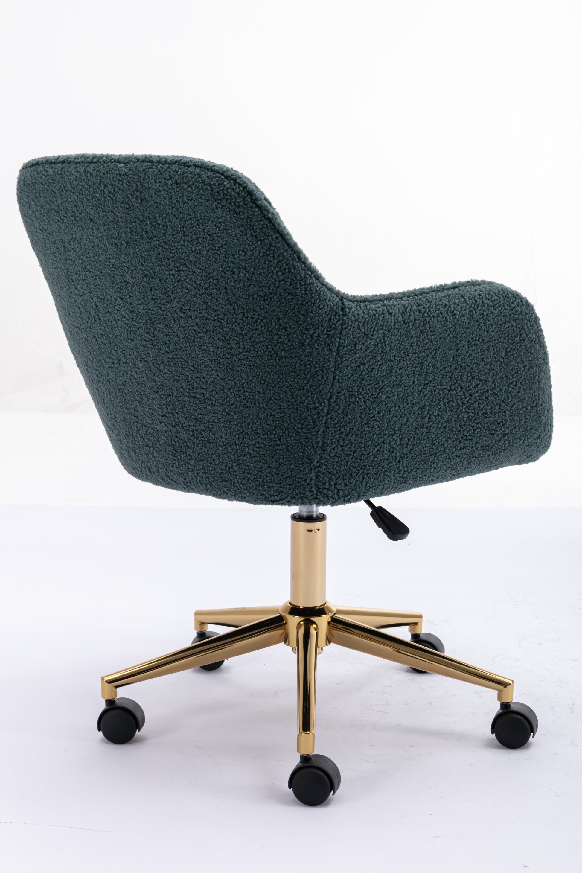 Home Office Chair With Gold Metal Legs