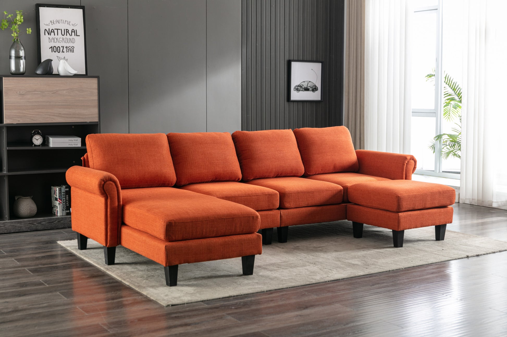 COOLMORE Accent sofa sectional Living room