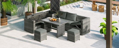 Outdoor 6-Piece All Weather Sofa Set