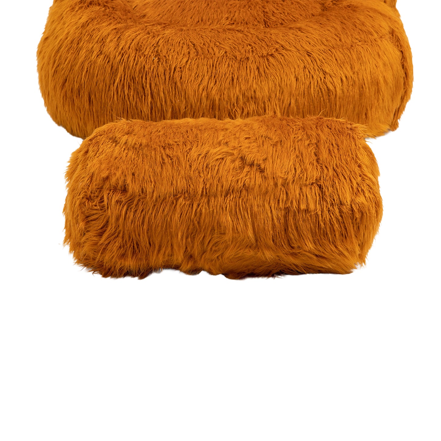 COOLMORE Bean Bag Chair Faux Fur Lazy Sofa