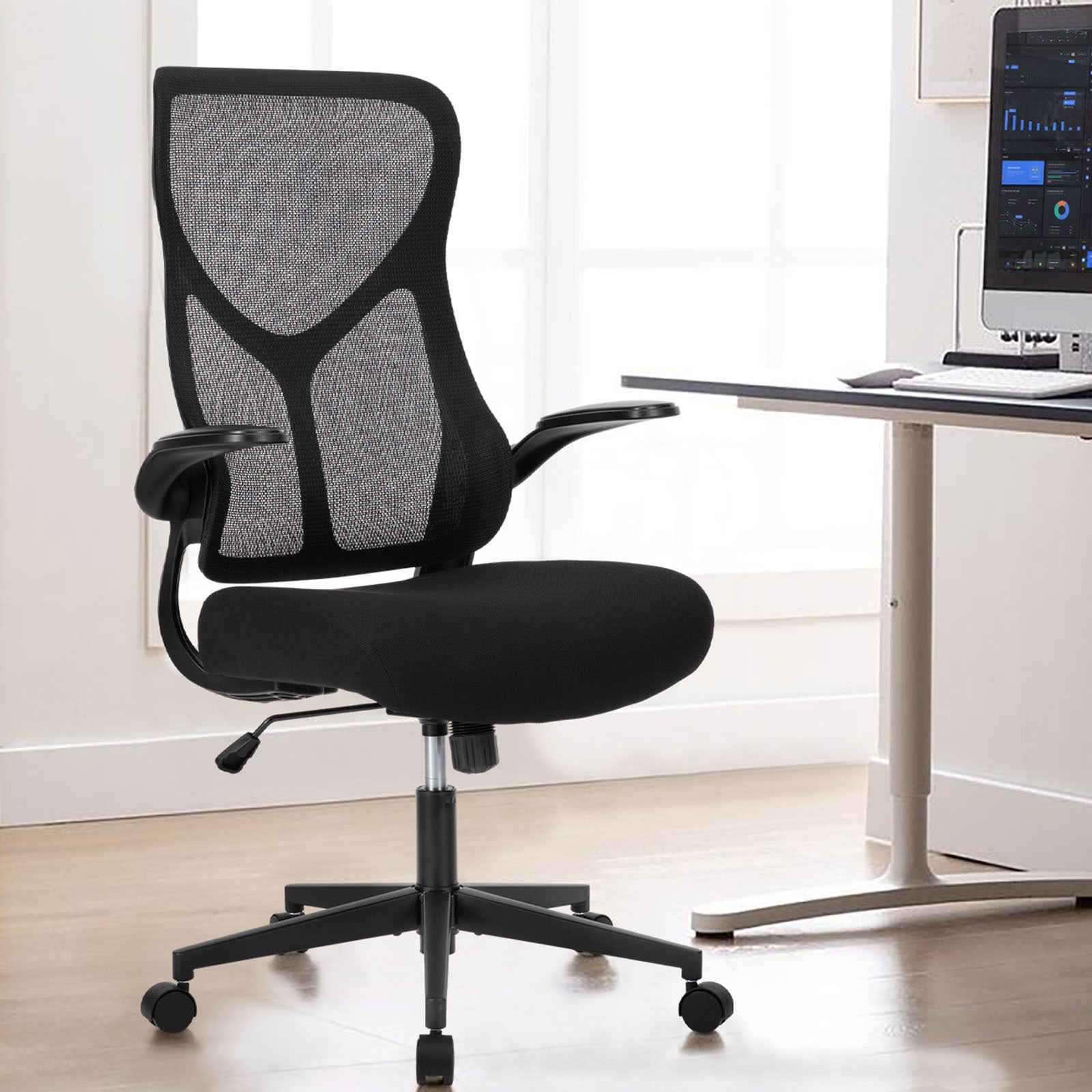 Ergonomic Executive Office Chair Breathable Mesh Computer Chair