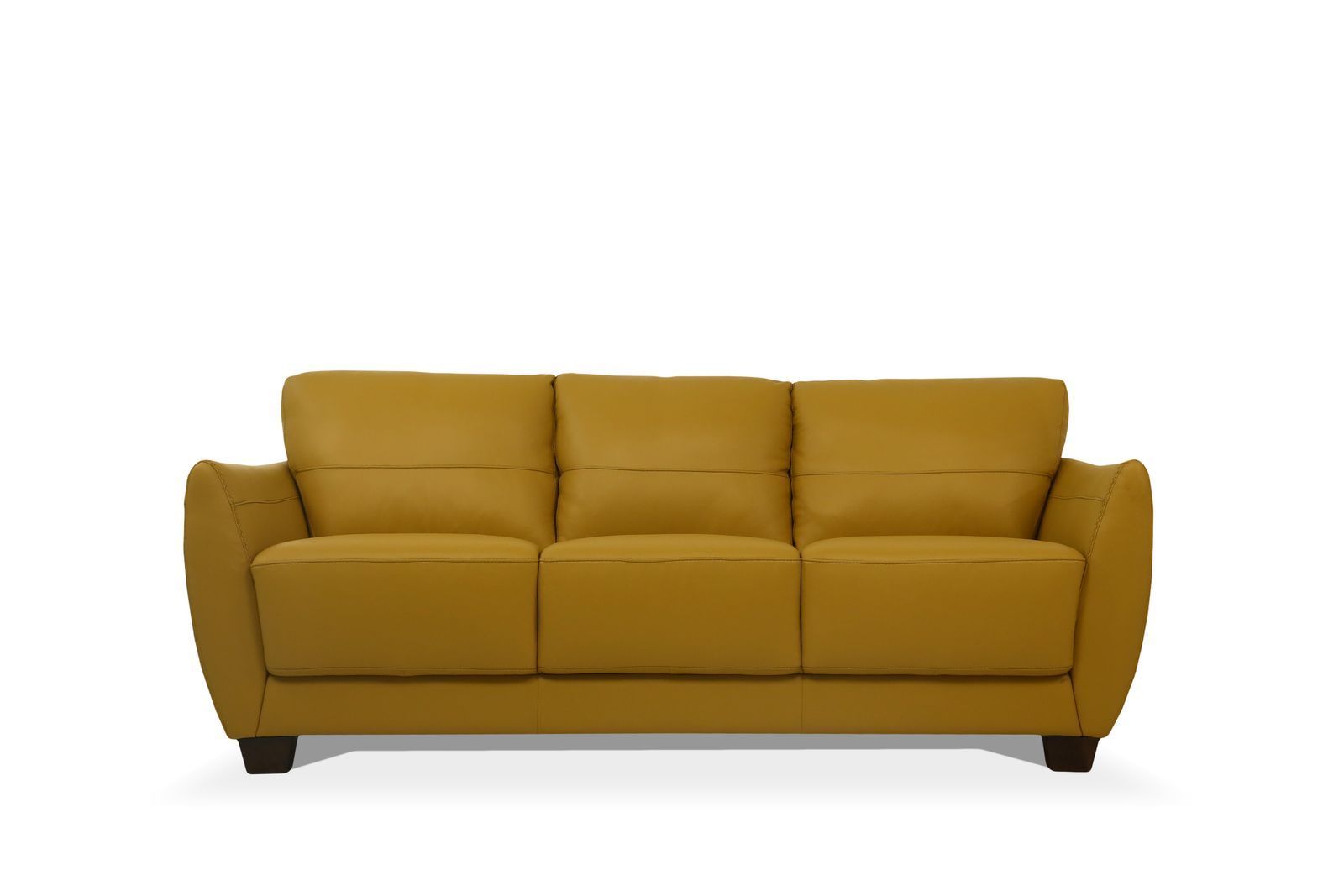 Valeria Sofa, Mustard Leather