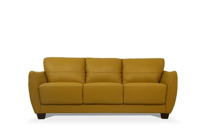 Valeria Sofa, Mustard Leather