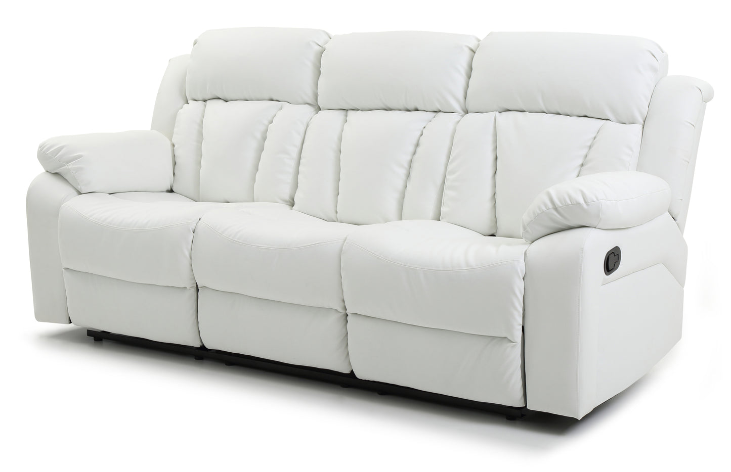 Glory Furniture Daria Reclining Sofa , WHITE